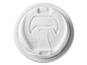 SOLO CUPS Optima Reclosable Lids for Paper Hot Cups for 10-24 oz Cups White 1000 SOLO CUPS Optima Reclosable Lids for Paper Hot Cups for 10-24 oz Cups White 1000