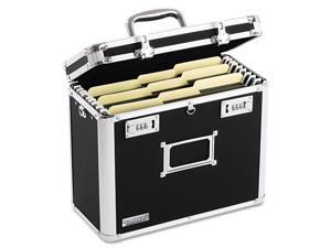 Vaultz Locking File Tote Storage Box Letter 13-3/4 x 7-1/4 x 12-1/4 Black Vaultz Locking File Tote Storage Box Letter 13-3/4 x 7-1/4 x 12-1/4 Black