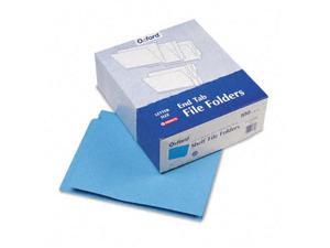 Pendaflex Reinforced End Tab Folders Two Ply Tab Letter Blue 100/Box H110DBL Pendaflex Reinforced End Tab Folders Two Ply Tab Letter Blue 100/Box H110DBL