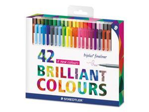 Staedtler Pen,Colored,Sprfn Pt,42st 334C42 Staedtler Pen,Colored,Sprfn Pt,42st 334C42