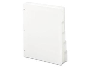 Smead 89415 Three-Ring Binder Index Divider, 5-Tab, White Smead 89415 Three-Ring Binder Index Divider, 5-Tab, White