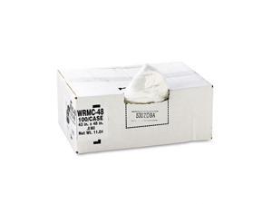 Webster - WEBWRMC48 - Clear Low-Density Can Liners, 56gal, .9 Mil, 43 x 47, Clear, 100/Carton Webster - WEBWRMC48 - Clear Low-Density Can Liners, 56gal, .9 Mil, 43 x 47, Clear, 100/Carton