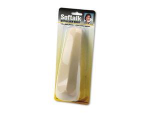 SOFTALK 105 Standard Telephone Shoulder Rest, 2-5/8W x 7-1/2D x 2-1/4L, Ivory SOFTALK 105 Standard Telephone Shoulder Rest, 2-5/8W x 7-1/2D x 2-1/4L, Ivory