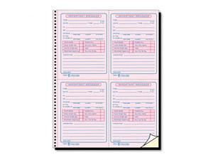 Telephone Message Book Fax/Mobile Section 5 1/2 x 3 3/16 Two-Part 400/Book Telephone Message Book Fax/Mobile Section 5 1/2 x 3 3/16 Two-Part 400/Book