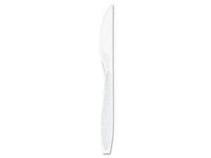 Solo Cup - HSWK-0007 - Impress Heavyweight Full-Length Polystyrene Cutlery, Knife, White, 1000/Carton Solo Cup - HSWK-0007 - Impress Heavyweight Full-Length Polystyrene Cutlery, Knife, White, 1000/Carton