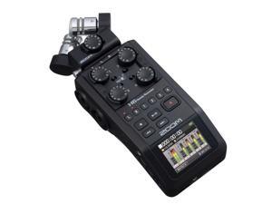 Zoom H6 All Black (2020 Version) 6-Track Portable Recorder, Stereo Microphones, 4 XLR/TRS Inputs, SD Card, USB Audio Interface, Battery Powered Zoom H6 All Black (2020 Version) 6-Track Portable Recorder, Stereo Microphones, 4 XLR/TRS Inputs, SD Card, USB Audio Interface, Battery Powered