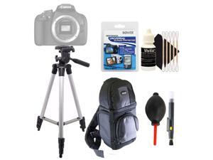 Tall Tripod + Lens Pen + Dust Blower + Universal Screen Protector + DSLR Backpack + 3pc Cleaning Kit Tall Tripod + Lens Pen + Dust Blower + Universal Screen Protector + DSLR Backpack + 3pc Cleaning Kit