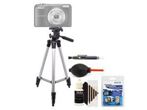 Tall Tripod + Screen Protector + Lens Pen + Dust Blower + 3pc Cleaning Kit Tall Tripod + Screen Protector + Lens Pen + Dust Blower + 3pc Cleaning Kit