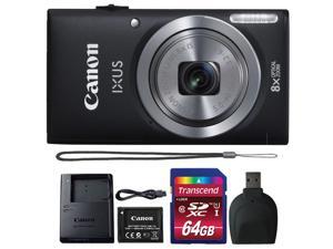Canon IXUS 185 / ELPH 180 20MP Digital Camera Black with 64GB Accessory Bundle Canon IXUS 185 / ELPH 180 20MP Digital Camera Black with 64GB Accessory Bundle