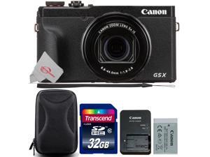 Canon PowerShot G5 X Mark II Digital Camera with 32GB Card and Case Canon PowerShot G5 X Mark II Digital Camera with 32GB Card and Case
