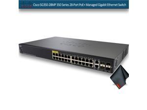 Cisco SG350-28MP 350 Series 28-Port PoE+ Managed Gigabit Ethernet Switch Cisco SG350-28MP 350 Series 28-Port PoE+ Managed Gigabit Ethernet Switch