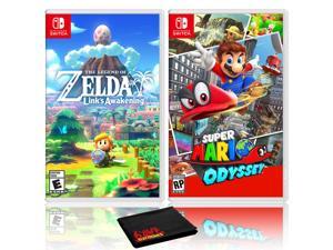 The Legend of Zelda: Links Awakening + Super Mario Odyssey - 2 Game Bundle - Nintendo Switch