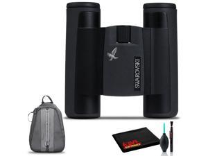 Swarovski 8x25 CL Pocket Binocular (Black) with Cleaning Kit, Backpack Carry Case, and 1-Year Extended Warranty Swarovski 8x25 CL Pocket Binocular (Black) with Cleaning Kit, Backpack Carry Case, and 1-Year Extended Warranty