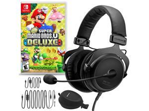 Beyerdynamic MMX 300 Premium Gaming Headset (2nd Gen) Bundle with New Super Mario Bros. U Deluxe for Nintendo Switch Beyerdynamic MMX 300 Premium Gaming Headset (2nd Gen) Bundle with New Super Mario Bros. U Deluxe for Nintendo Switch