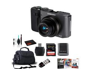 Samsung EC-EX1 10MP Digital Camera Grey with 64GB Memory Card - International Model Samsung EC-EX1 10MP Digital Camera Grey with 64GB Memory Card - International Model