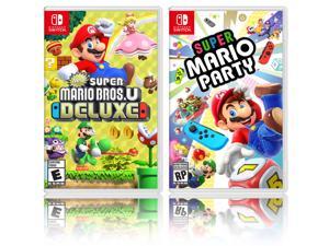 New Super Mario Bros U Deluxe  Super Mario Party  Two Game Bundle  Nintendo Switch