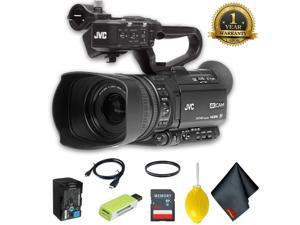 JVC GY-HM250 UHD 4K Streaming Camcorder with Built-in Lower-Thirds Graphics Advanced Accessory Bundle JVC GY-HM250 UHD 4K Streaming Camcorder with Built-in Lower-Thirds Graphics Advanced Accessory Bundle
