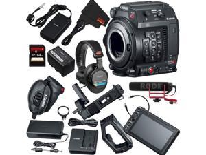 Canon EOS C200 Cinema Camera with Accessory Kit (EF-Mount) Bundle (International Model)