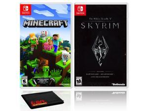 Minecraft + The Elder Scrolls V: Skyrim - Two Game Bundle - Nintendo Switch Minecraft + The Elder Scrolls V: Skyrim - Two Game Bundle - Nintendo Switch