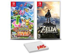 Pokemon Snap and Zelda Breath of the Wild - Two Game Bundle For Nintendo Switch