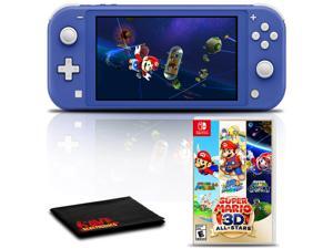 Nintendo Switch Lite (Blue) Gaming Console Bundle with Super Mario 3D All-Stars Nintendo Switch Lite (Blue) Gaming Console Bundle with Super Mario 3D All-Stars