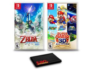 The Legend of Zelda: Skyward Sword HD and Super Mario 3D All-Stars - Two Game Bundle For Nintendo Switch