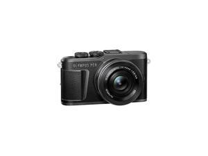 Olympus PEN E-PL10 Camera with 14-42mm EZ Lens, Black Camera with Black Lens