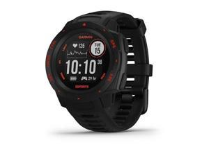 Garmin Instinct Esports Edition GPS Gaming Smartwatch with Esports Activity Profile Broadcast Your Stress Level and Heart Rate to Game Streams via Str3AMUP