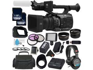 Panasonic AG-UX90 4K/HD Professional Camcorder All You Need Bundle (Intl Model)