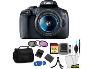 Canon EOS Rebel T7 EF-S 18-55mm IS II Kit with 128GB Memory Card + Filter Kit+ More - International Model Canon EOS Rebel T7 EF-S 18-55mm IS II Kit with 128GB Memory Card + Filter Kit+ More - International Model