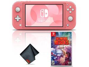 Nintendo Switch Lite Coral Console Bundle with Legend of No More Heroes 3