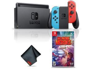 Nintendo Switch Neon BlueRed Console with No More Heroes 3