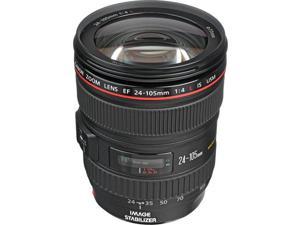 Canon Zoom Wide Angle-Telephoto EF 24-105mm f/4L IS USM Autofocus Lens - 0344B002 - w/ Filter (Bulk Packaging)