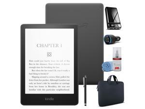 Amazon Kindle Paperwhite 6.8" 8GB E-Reader (2021) -Black with Travel Accessories