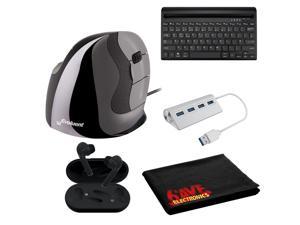 Evoluent VMDMW Vertical Mouse Right Hand (Wireless) (Extreme Bundle) + More