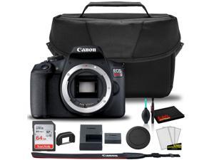 Canon EOS Rebel T7 DSLR Camera  EOS Bag  Sandisk Ultra 64GB Card  Cleaning Set And More Kit Box No Lens