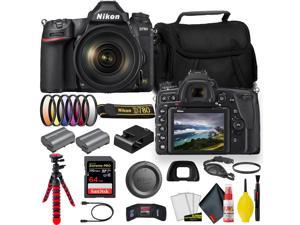 Nikon D780 24.5 MP Full Frame DSLR Camera with 24-120mm Lens (1619) - Bundle  -  + Sandisk Extreme Pro 64GB Card + Additional ENEL15 Battery + Nikon Case + Cleaning Set +  Filter Sets + More (Renewed)