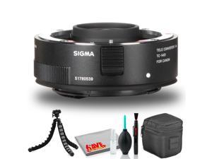 Sigma TC-1401 1.4x Teleconverter for Canon EF Includes Flexible Tripod