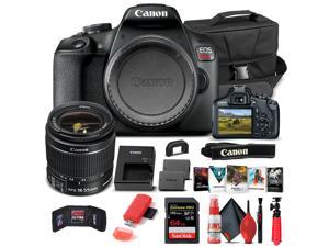 Canon EOS Rebel T7 DSLR Camera W 1855mm Lens 2727C002  Basic Bundle