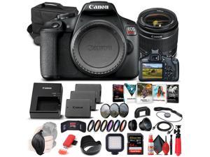 Canon EOS Rebel T7 DSLR Camera W 1855mm Lens 2727C002  Advanced Bundle