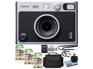 Fujifilm Instax Mini EVO Instant Film Camera with 60 Films + 32GB microSD Card