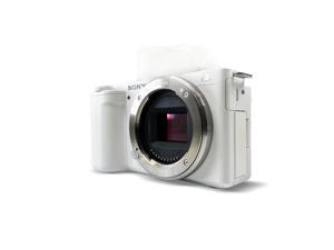 Sony ZVE10 Mirrorless Camera Body White ILCZVE10W