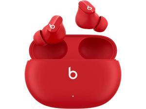 Refurbished Restored Beats Studio Buds True Wireless Noise Cancelling Earbuds  Class 1 Bluetooth 8 Hours of Listening Time Sweat Resistant BuiltIn Microphone  Red