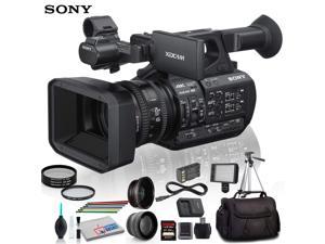 Sony PXW-Z190V 4K XDCAM Camcorder With Close Up Diopters, Tripod, LED Light, 64GB Memory Card and More Advanced Bundle