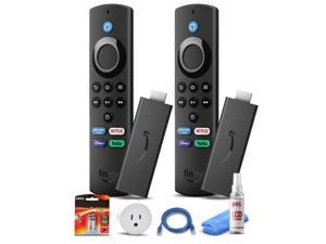 2 Amazon Fire TV Stick 4K Max Streaming Device  WiFi Smart Plug  Ethernet Cable  2x AAA Batteries  LCD Cleaner