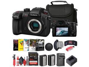 Panasonic Lumix GH5 II Mirrorless Camera  Corel Photo Software  Bag  64GB Card  More