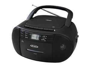 JENSEN CD545 CD545 BLACK PORTABLE STEREO CD PLAYER WITH CASSETTE JENSEN CD545 CD545 BLACK PORTABLE STEREO CD PLAYER WITH CASSETTE