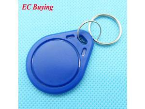 1pcs 13.56Mhz RFID Tag Token Keyfob IC Cards NFC for Access Control Card Contactless M1 Card Button Card Sensor ABS