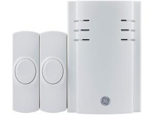 GE 19300 8-Chime Plug-in Door Chime with Wireless Push Button (Pair) GE 19300 8-Chime Plug-in Door Chime with Wireless Push Button (Pair)