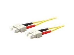 Addon 20M Sc (Male) To Sc (Male) Yellow Os2 Duplex Fiber Ofnr (Riser-Rated) Patch Cable Addon 20M Sc (Male) To Sc (Male) Yellow Os2 Duplex Fiber Ofnr (Riser-Rated) Patch Cable